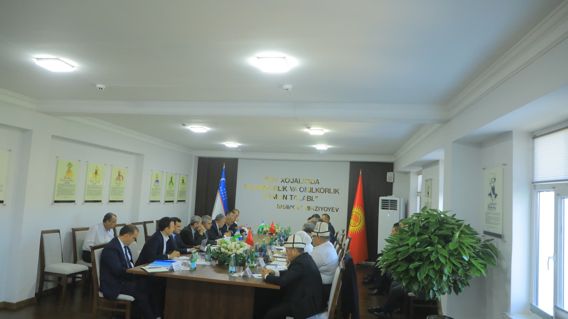 Suv xo‘jaligi masalalari bo‘yicha O‘zbekiston va Qirg‘iz Respublikasi Qo‘shma komissiyaning navbatdagi yig‘ilishi o‘tkazildi