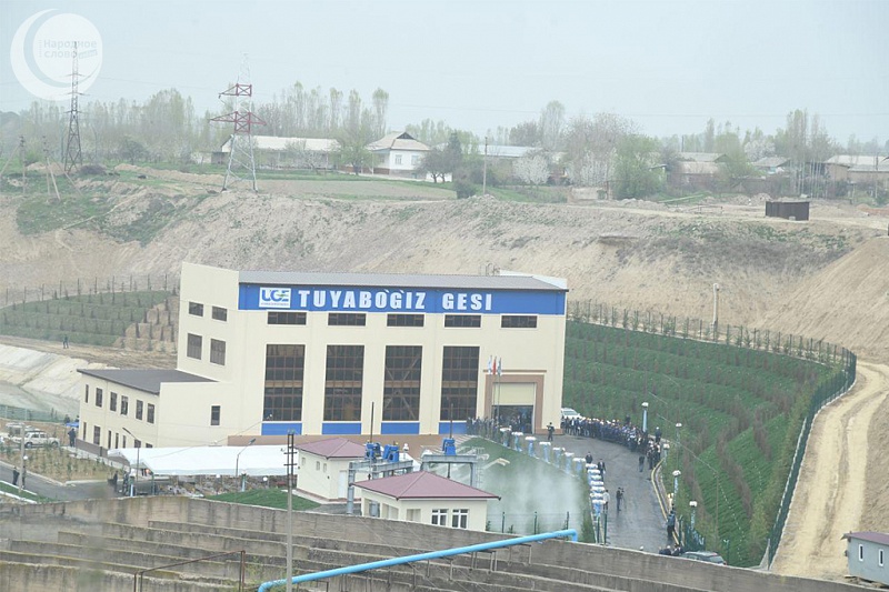 МГЭС при Туябугузском водохранилище в Ташкентской области