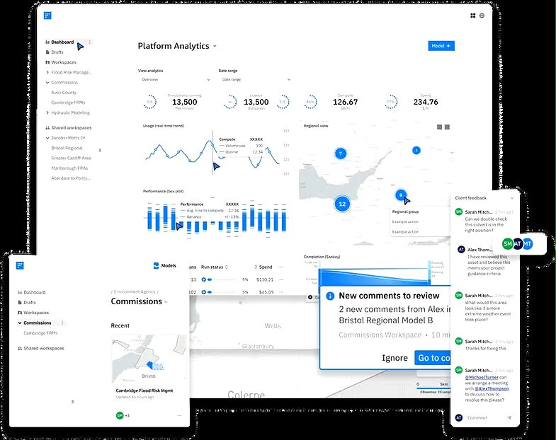 Jacobs introduces an innovative cloud platform for flood modeling